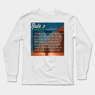 40 RULES OF LOVE - 2 Long Sleeve T-Shirt